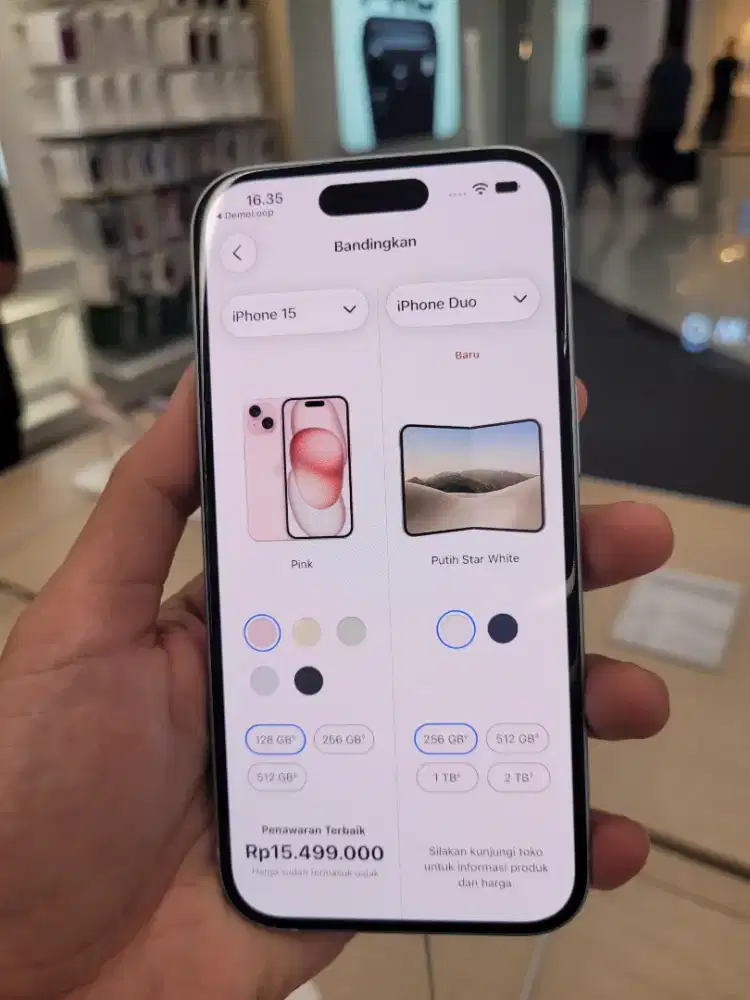 Ready iPhone 15 128gb bisa kredit cicilan ringan tanpa DP