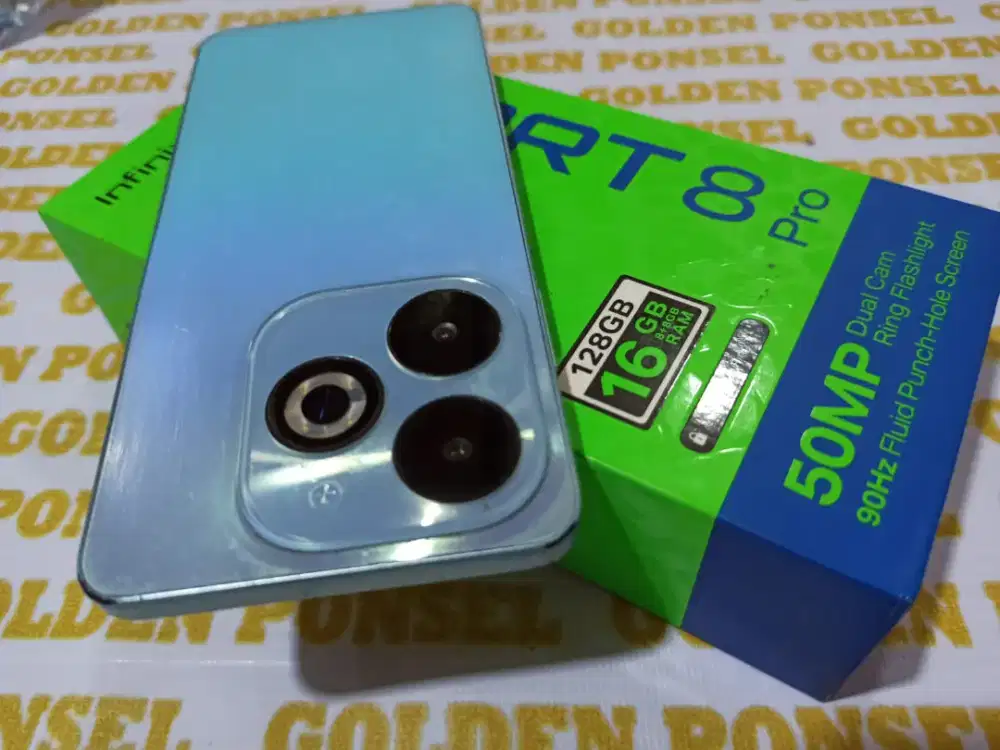 Infinix Smart 8 Pro-4G.Ram 8+8/128GB.ORI #GOLDEN PONSEL