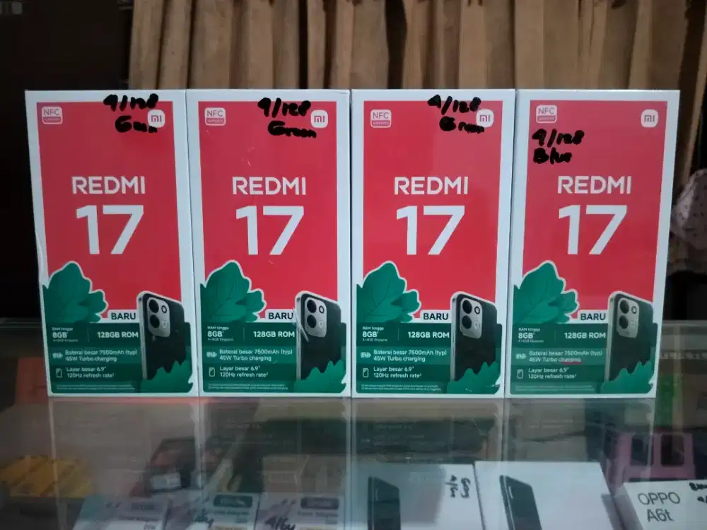 New Xiaomi Redmi17 4/128 Garansi Resmi