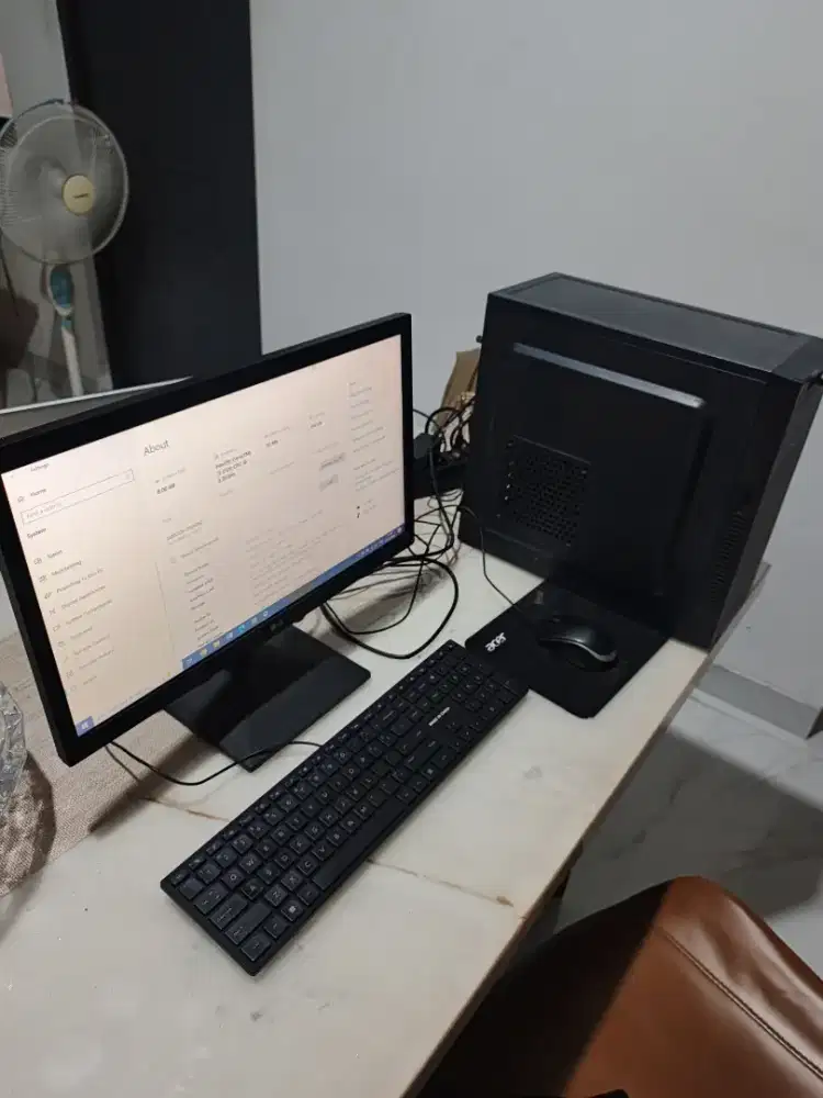 PC Desktop Fullset Siap Pakai (Office/Admin)nego
