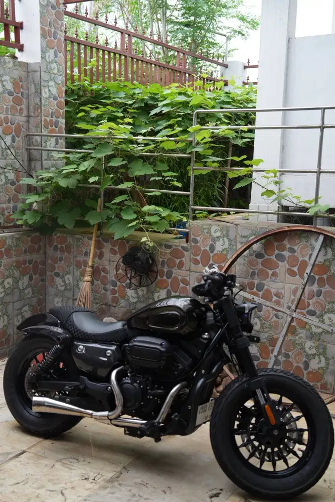 bismillah di jual keeway benda v252c full modifikasi+ convert karbu