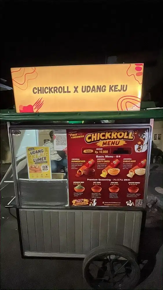 JAGA LAPAK CHICKROLL ALUN - ALUN PAMULANG