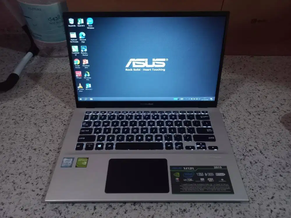 ASUS X412FL INTEL i5 FHD BACKLIGHT KEYBOARD NVIDIA RAM 8 GB SSD NVME