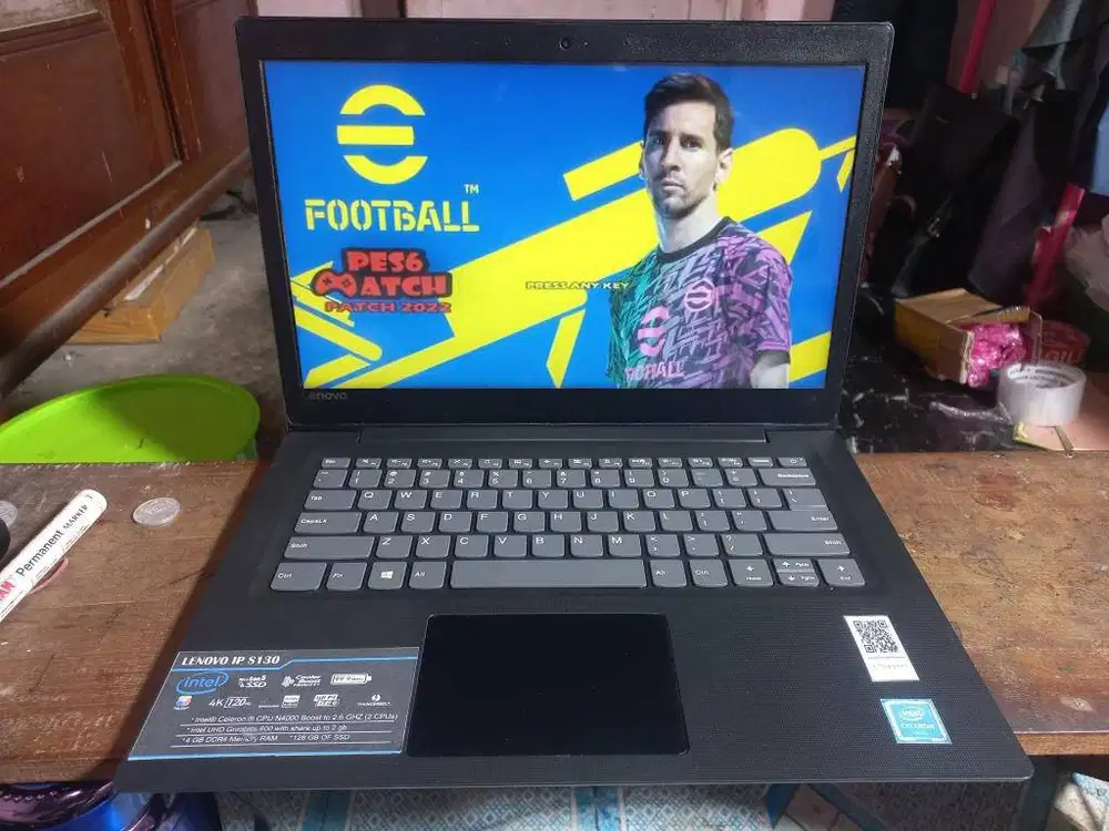 LENOVO IP SLIM 130 intel RAM 4 GB SSD FULLGAMES
