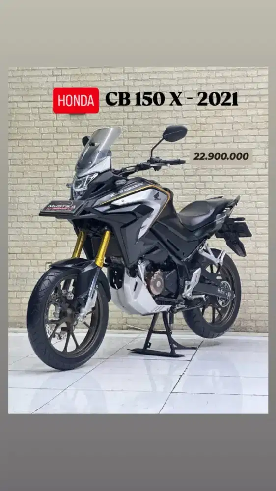Perfect Condition!!Honda CB150X 2022 Plat W Odo18rb Mulus-Mustika