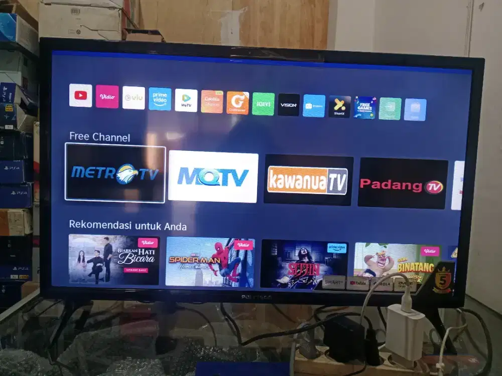 Smart TV 32 in Polytron Murah Digital LG Android 43 Samsung Second