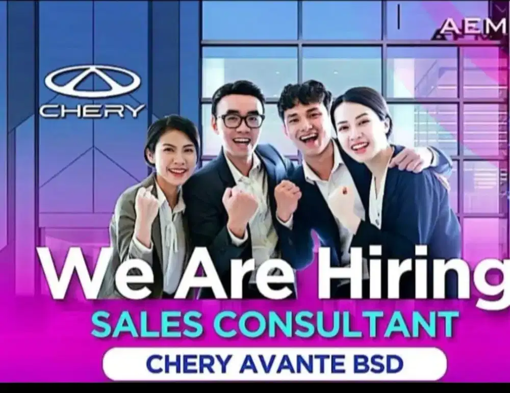 Lowongan untuk Sales Marketing Otomotive