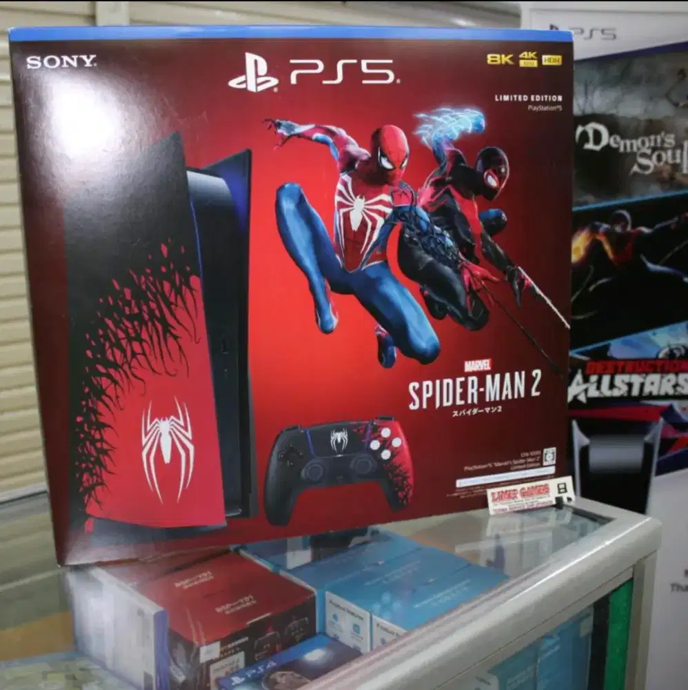 PS5 limited edition Spiderman