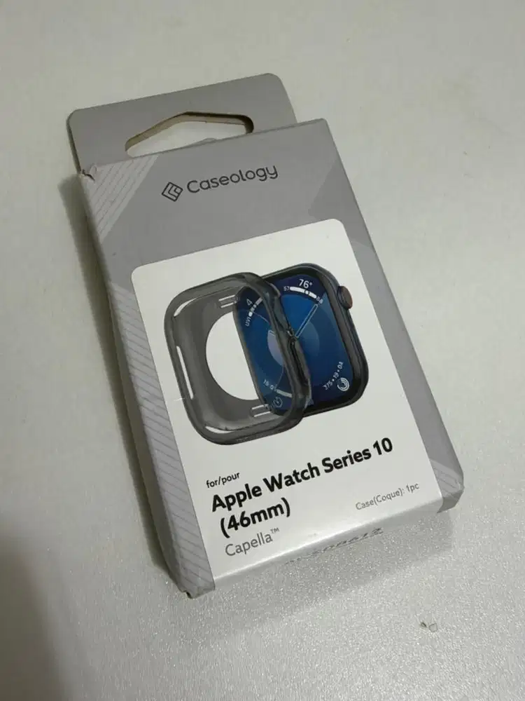 Case Apple Watch Caseology Full Cover Black Untuk Series 10