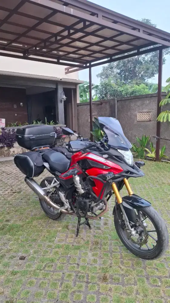 Honda CB150X Modif touring