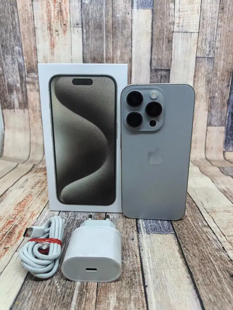 Iphone 15 Pro 128gb Titanium Fullset Wifi Only
