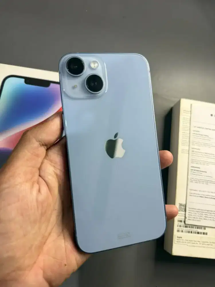 iPhone 14 128Gb iBox Garansi aktif sampai januari 2027