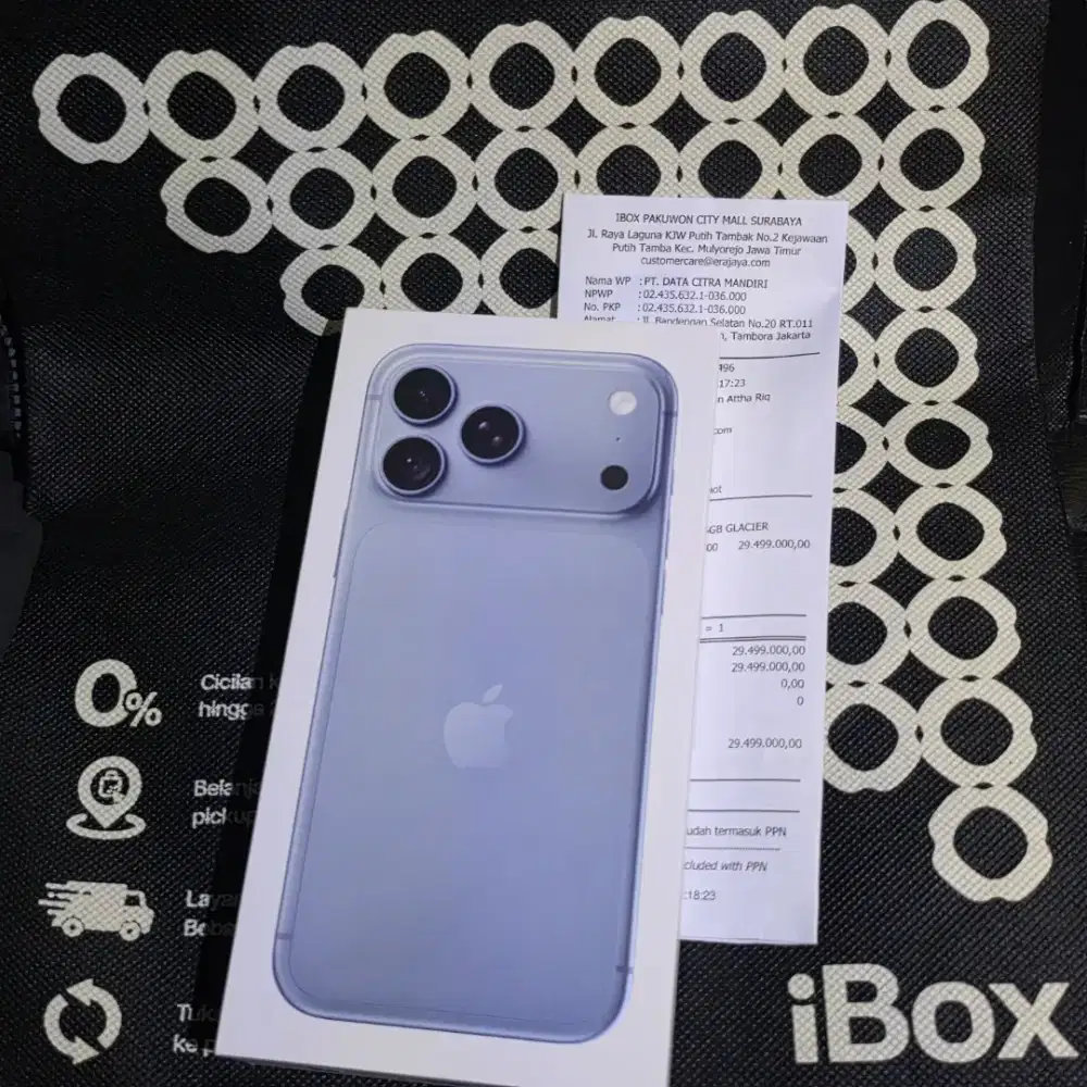 Iphone 18 Pro max 256gb Ibox New segel