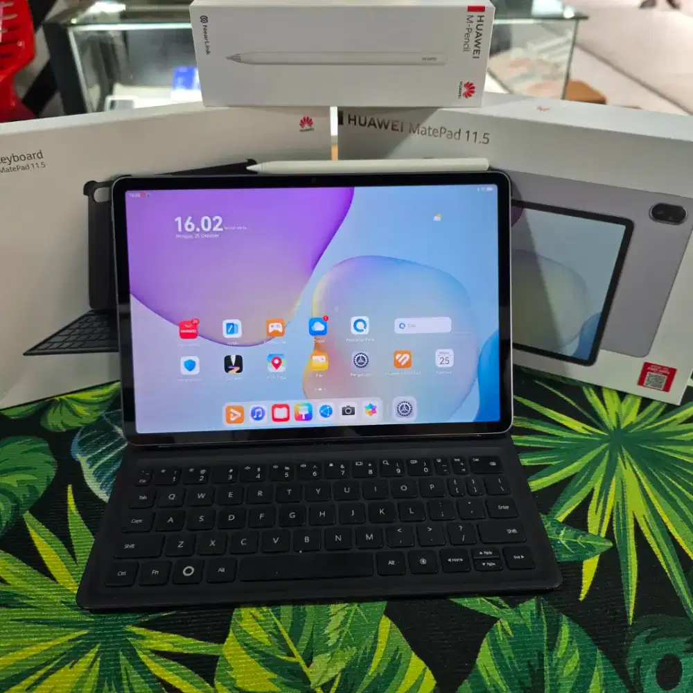 Huawei Matepad 11,5 8/256 garansi juni 2027 include keyboard dan pena