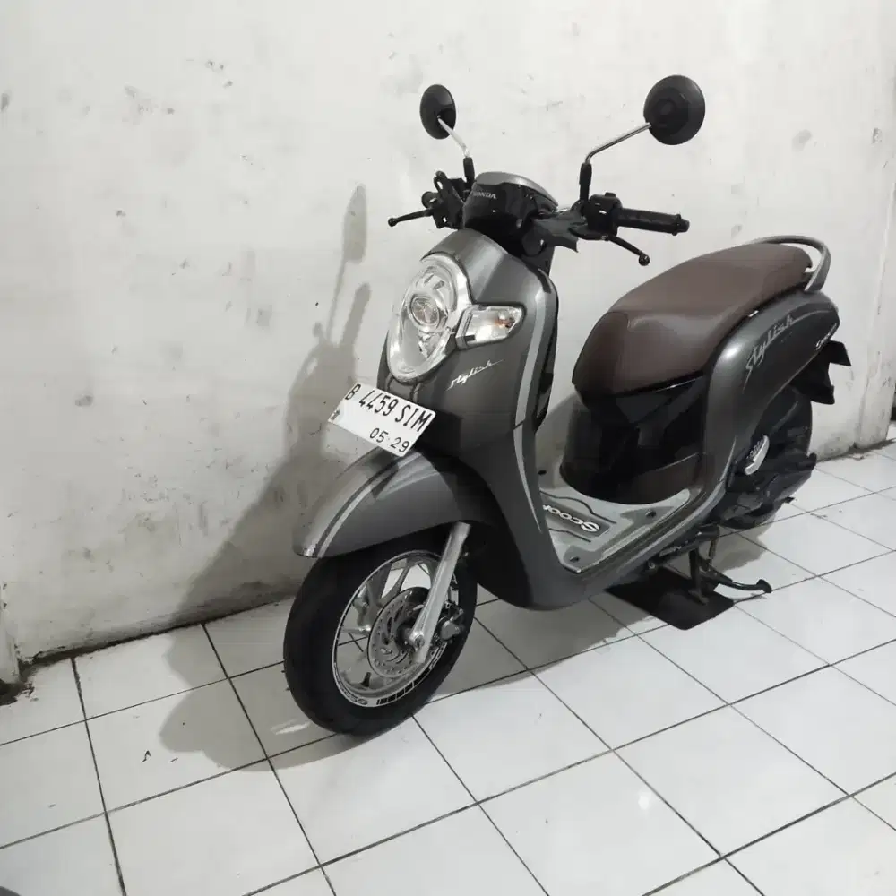 Honda Scoopy Donat 2019 Lengkap Bagus Mesin Aluss