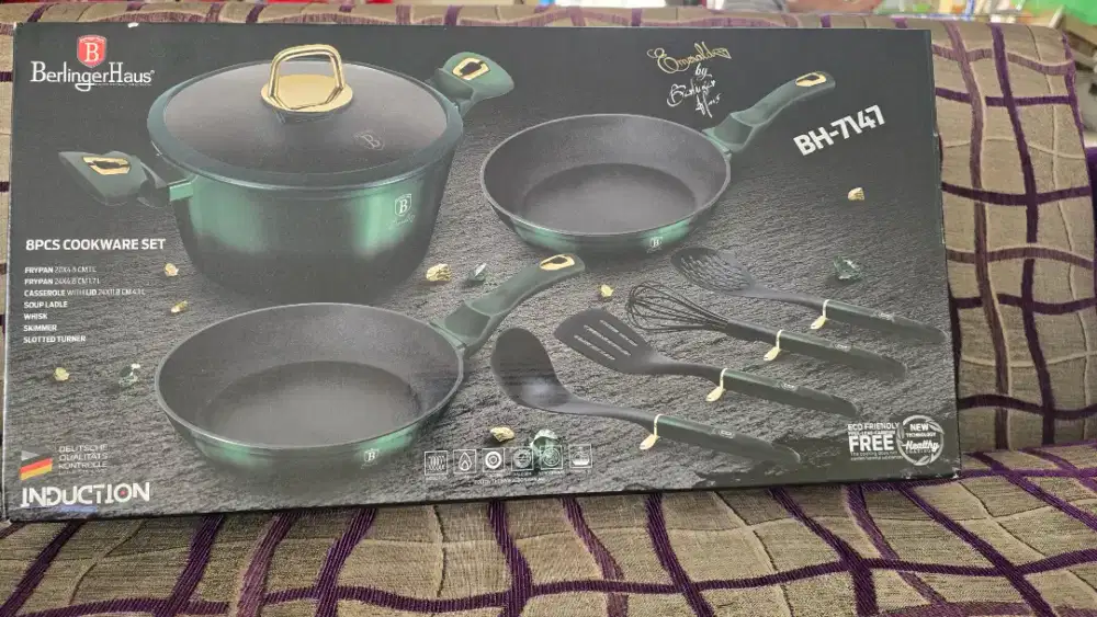 Brrlinger Haus 8 pcs cookware