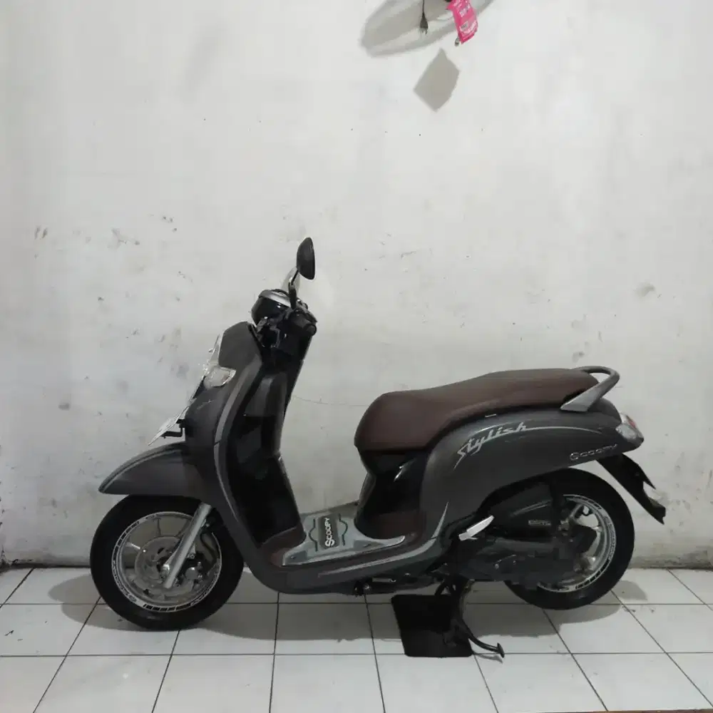 Honda Scoopy Donat 2019 Mesin Aluss Lengkap Bagus