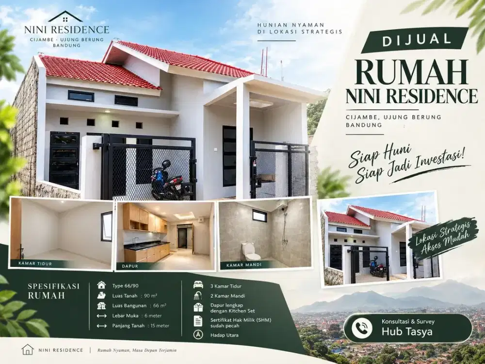 Rumah Strategis di Ujung Berung Bandung Timur