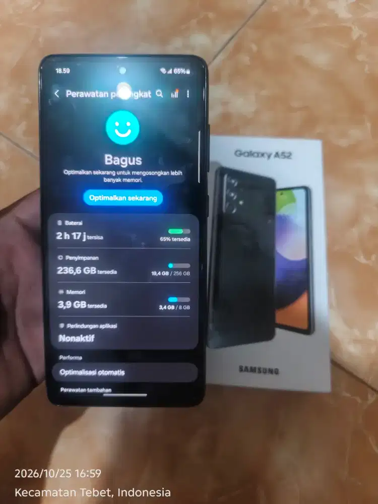 HARGA NETT.SAMSUNG GALAXY A52 RAM 8/256
