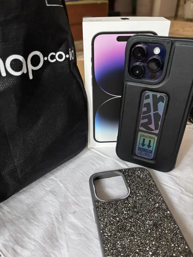 Iphone 14 pro max ibox 256 deep purple/ ungu 256gb