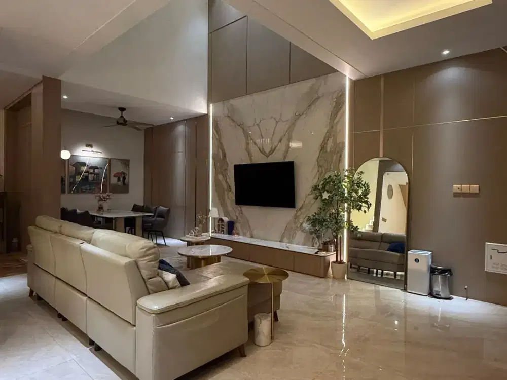 Rumah Riviera Puri Furnished bagus mewah