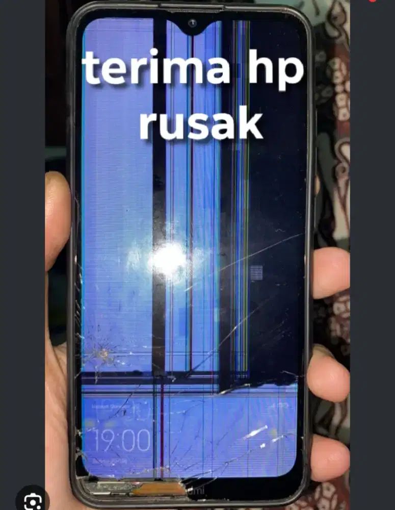 terima hp rusak