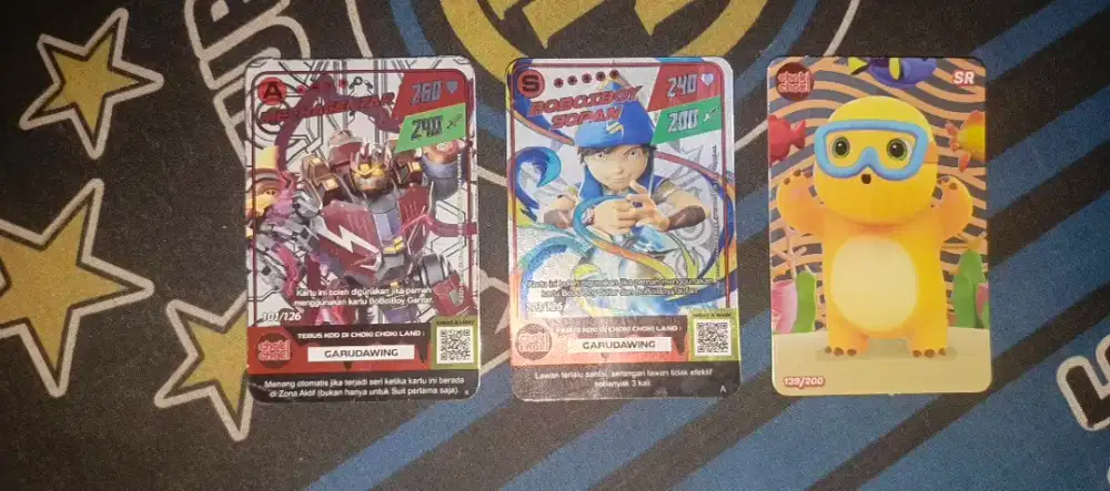 Kartu Hologram Boboiboy