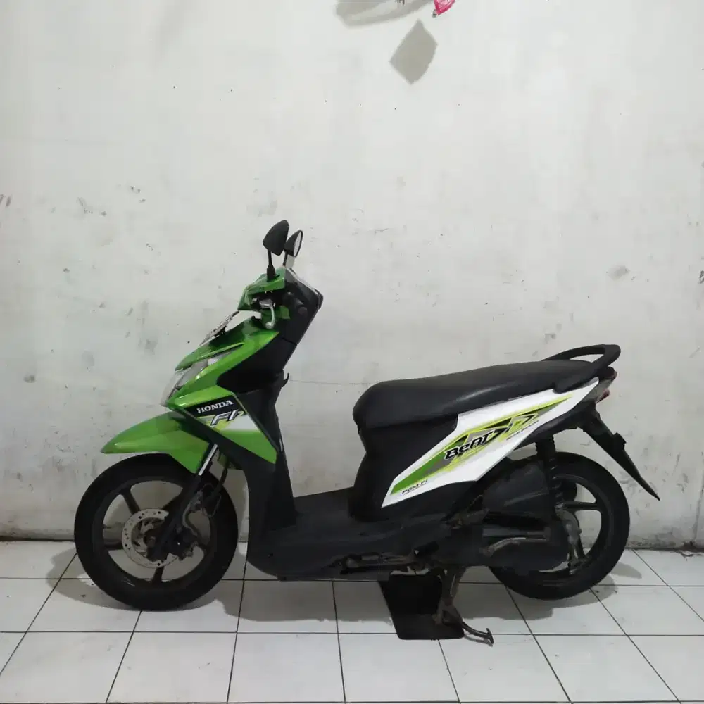 Honda Beat Fi 2013 Mesin Aluss Lengkap Bagus