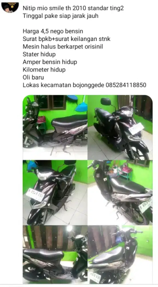No wa d foto sampul Lokasi belakang kecamatan Bojonggede