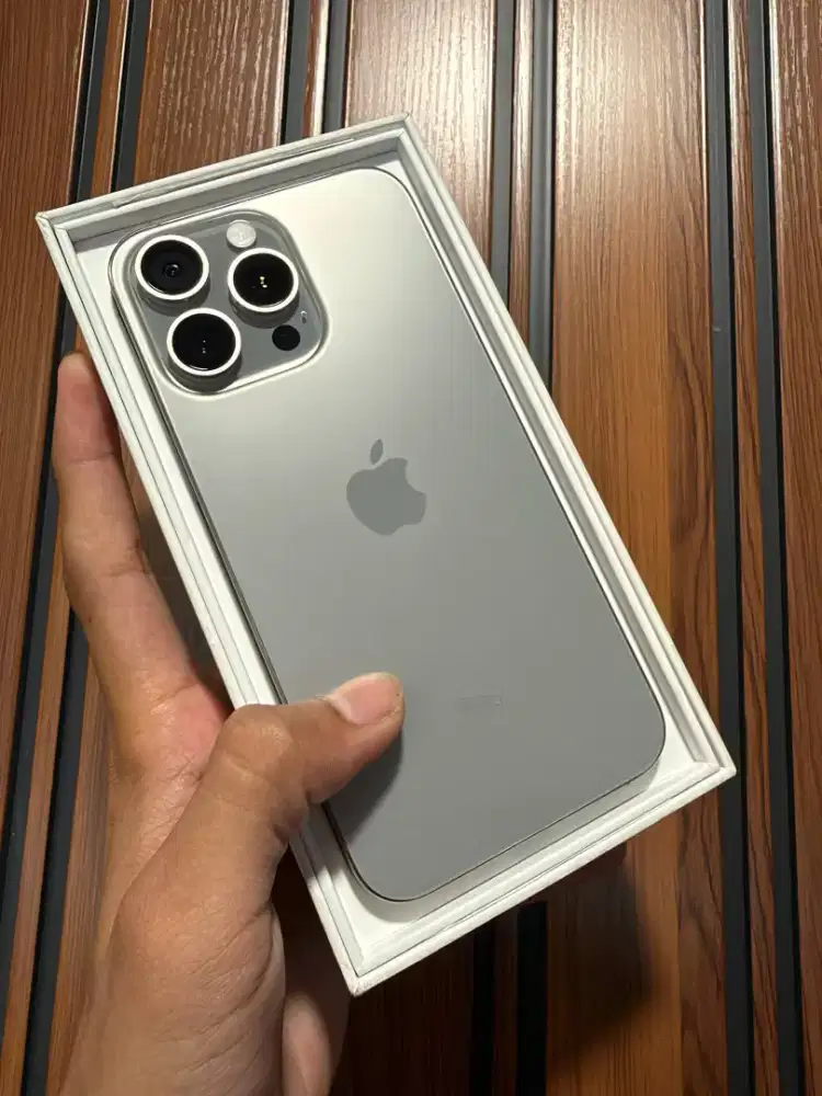 iPhone 15 promax natural titanium 256gb ibox