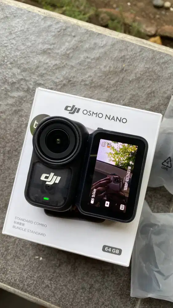DJI Osmo Nano 64GB Standard Combo Like New Garansi Resmi Mulus No Minu