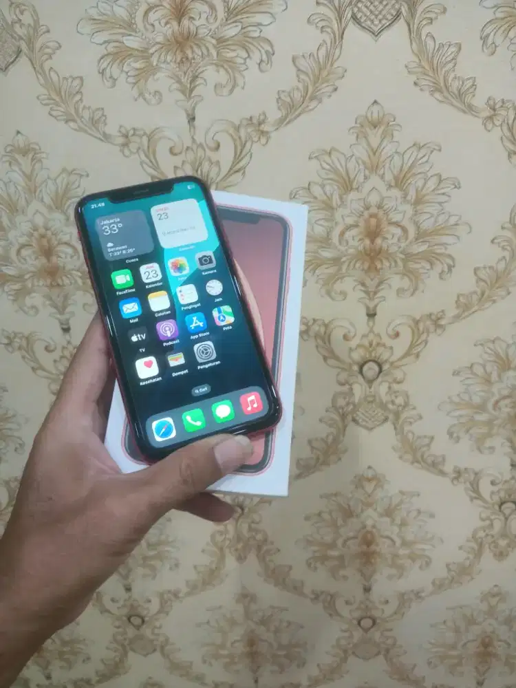 iPhone xr 128 ex inter all operator minus face id of baterai servis