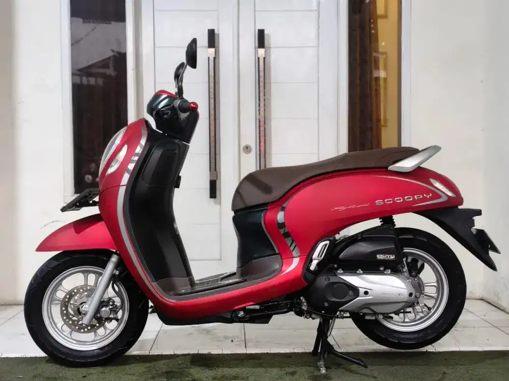 scoopy prestige tahun 2021 keyless low km 17rb/tt boleh cash boleh