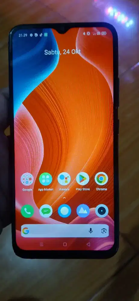 Realme c21 kondisi hidup mati