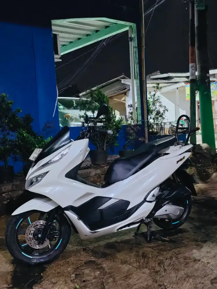 PCX 150 putih 2019 Surat Lengkap Plat Depok