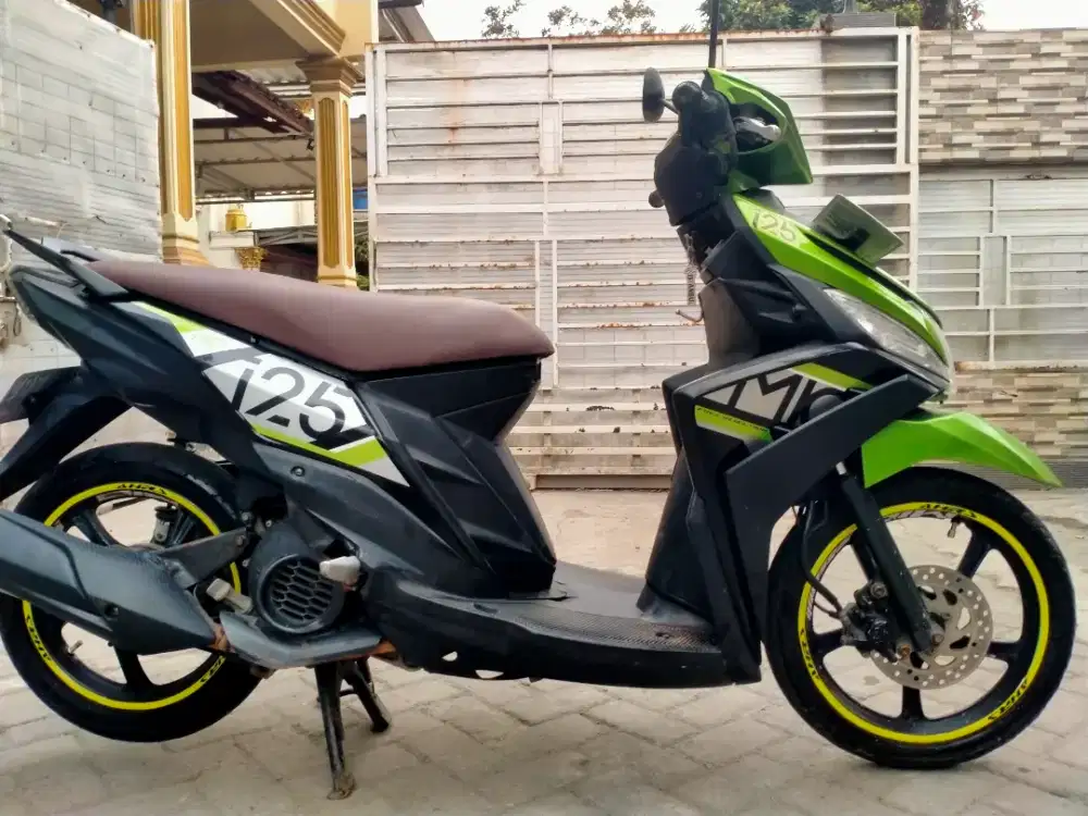 Yamaha Mio 125 blucore lengkap motor sehat keterangan detail dibawah
