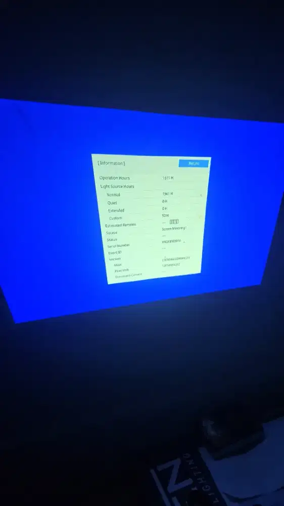 Proyektor EPSON EB-L200f