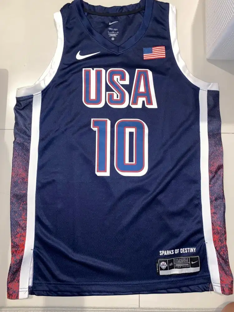 Jersey USA Jayson Tatum size L Preloved
