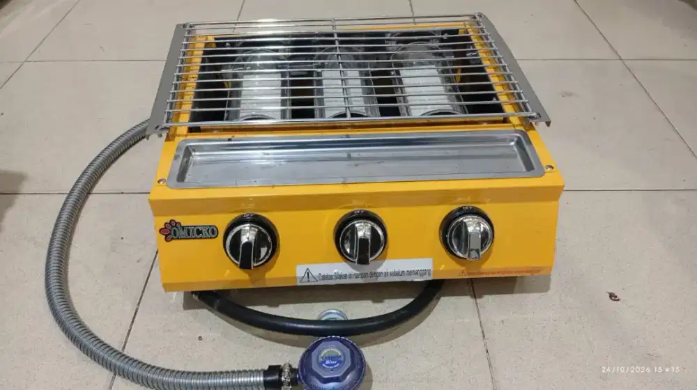 Bakaran gas 3 tungku