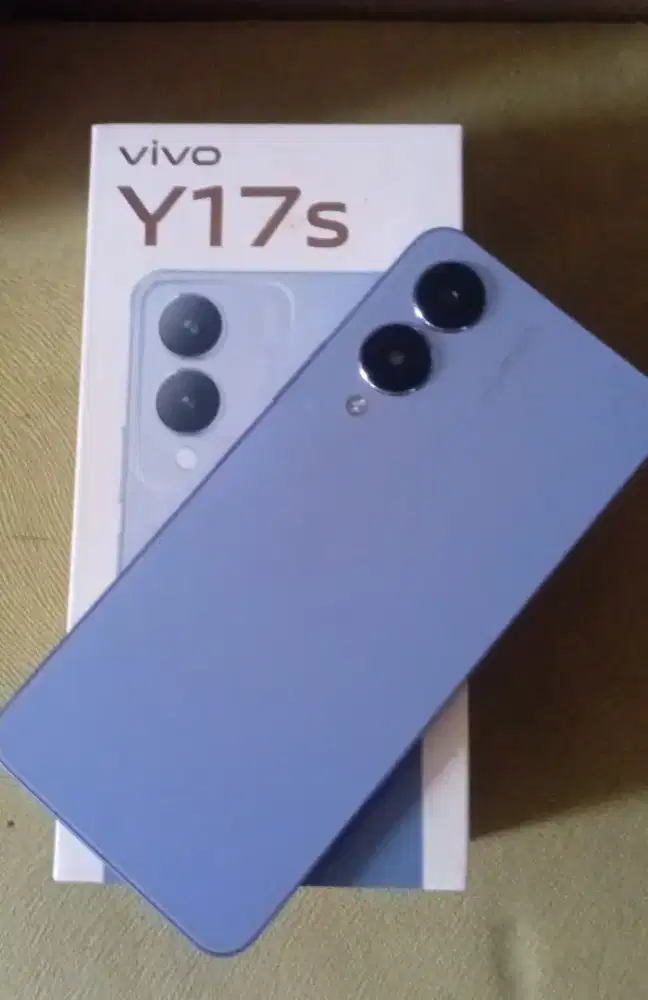Vivo y17s 4+4/64 fullset segel mulus