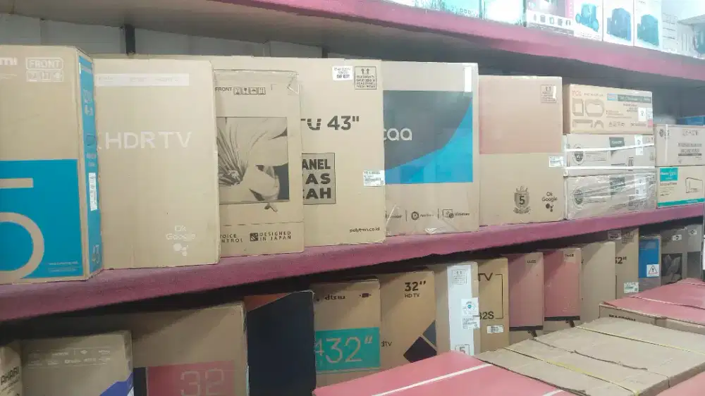 Kredit TV digital resmi, Syarat cukup KTP, tanpa DP