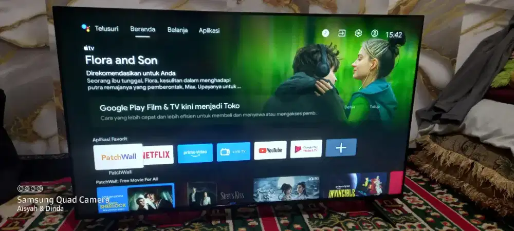 Jual smart android tv xiomi 43in