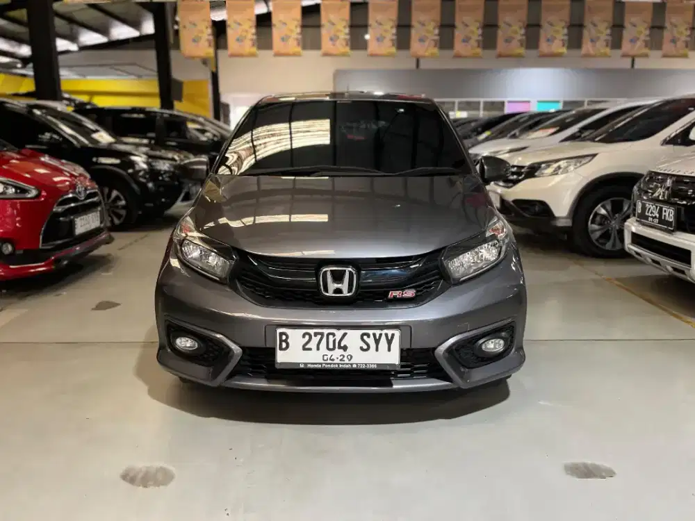 [LOW KM] HONDA BRIO 1.2 RS CVT 2019 ABU-ABU