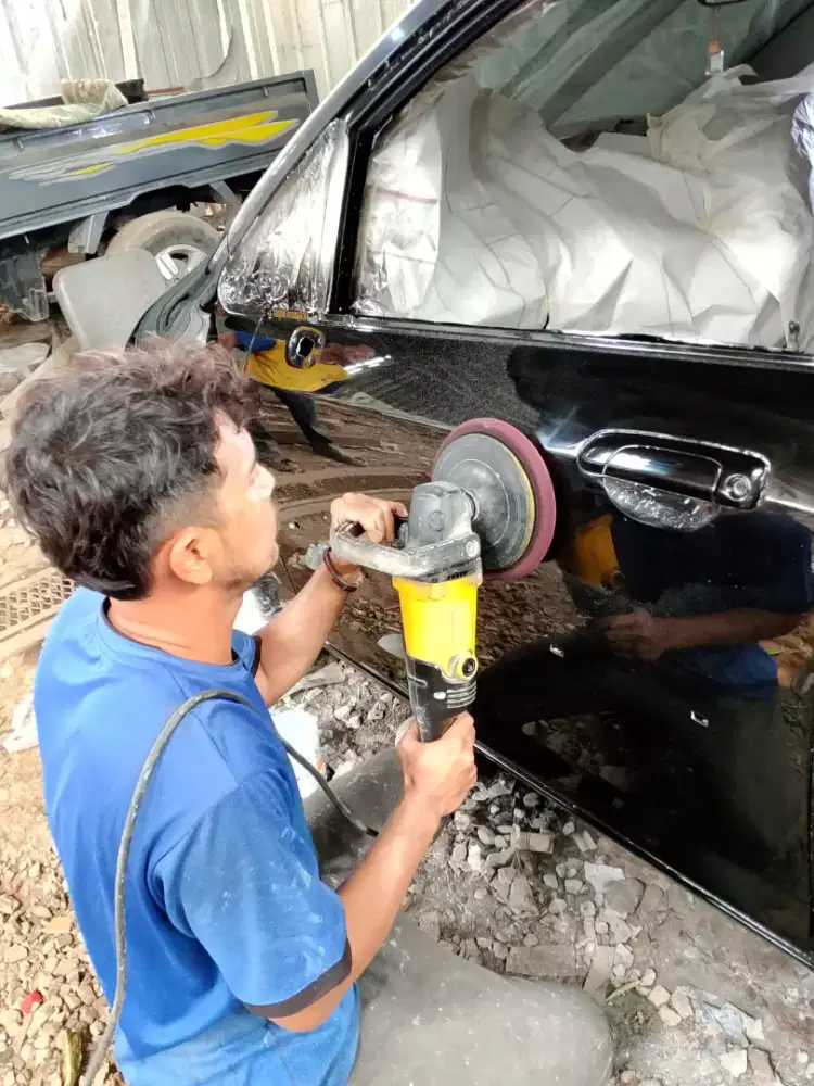 Terima jasa poles mobil cat full body/perpanel