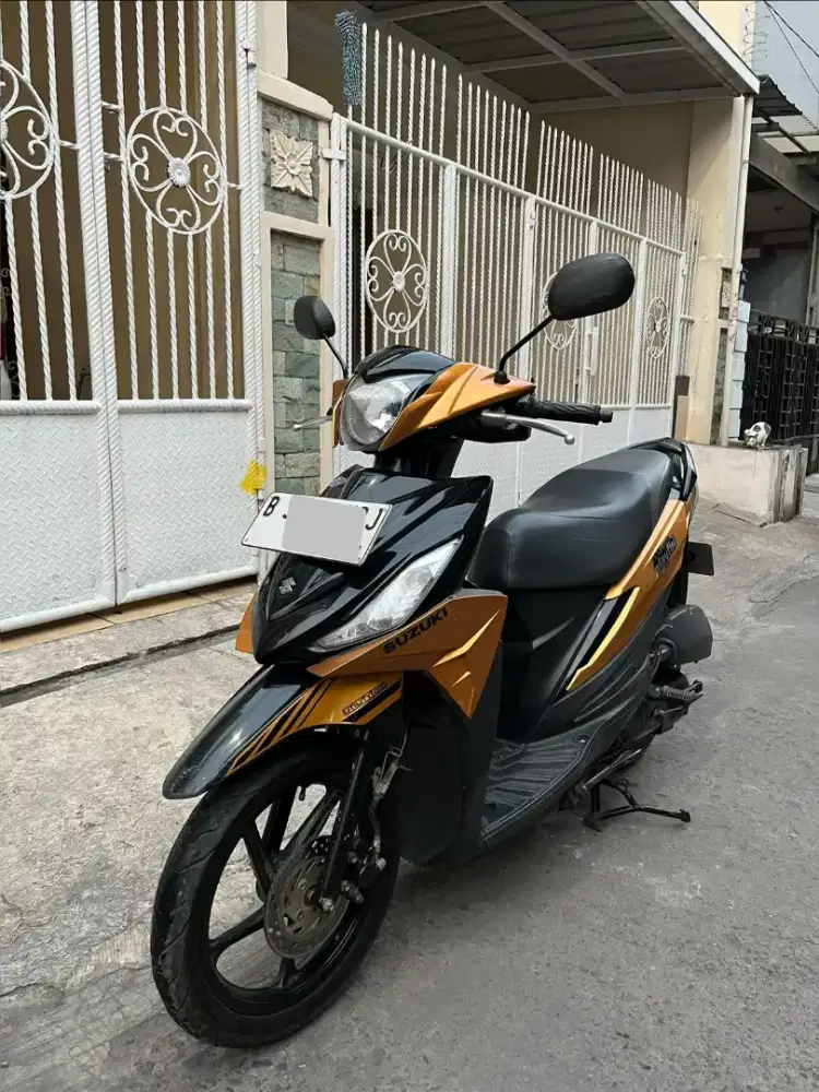 SUZUKI ADDRESS PLAYFUL GOLD LIMITED EDITION PAJAK HIDUP