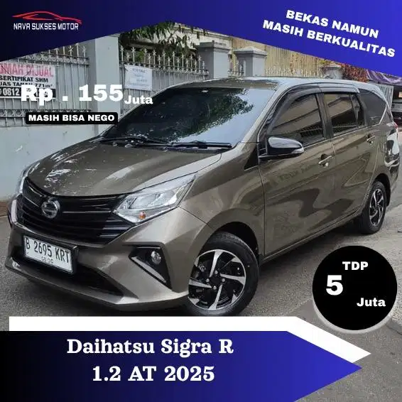 TDP TERMURAH SIGRA R AT 2025