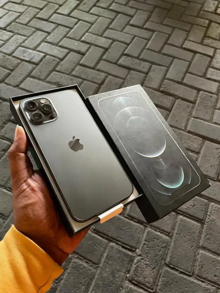 iphone 12 Promax 128 Lengkap Bea cukai.