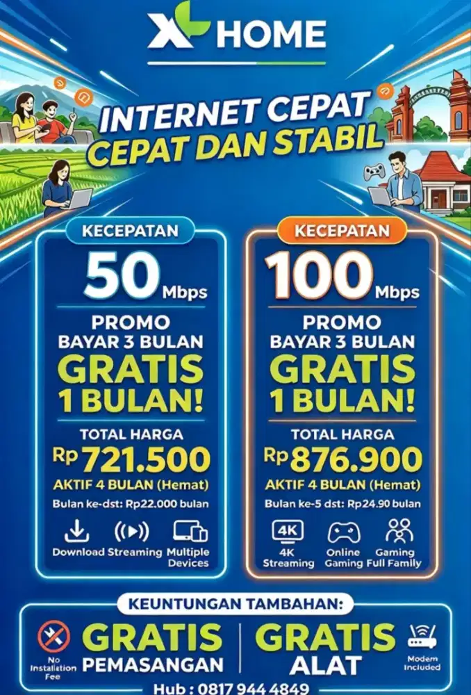 XL HOME WIRELESS