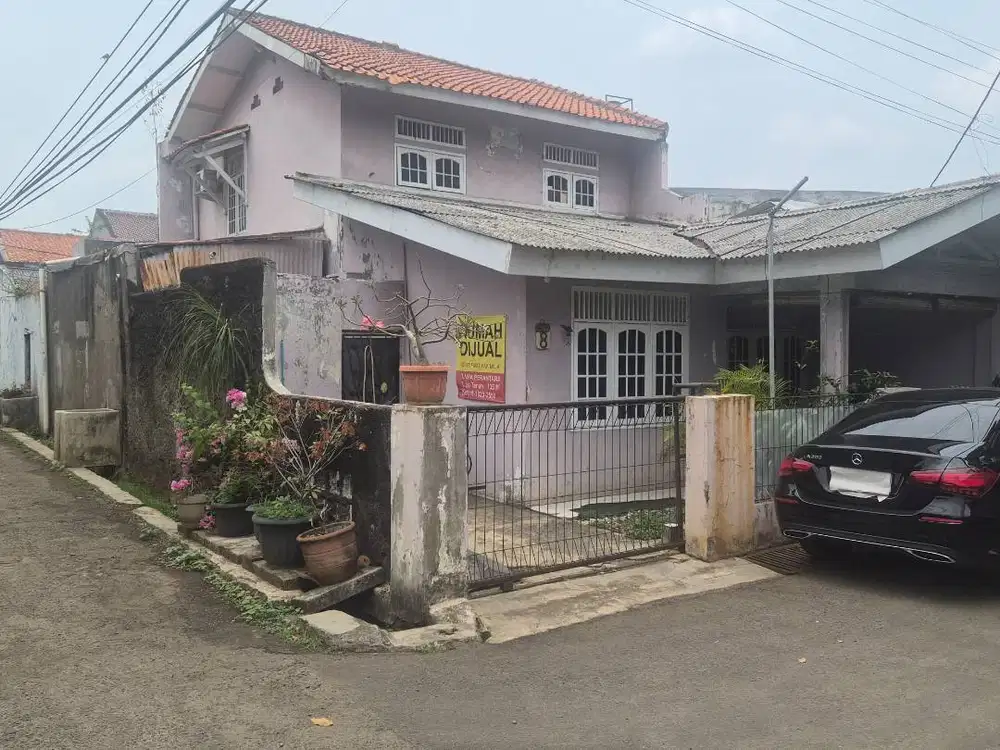 DIJUAL RUMAH TINGGAL STRATEGIS DI KOMPLEK PERTAMINA PONDOK RANJI.