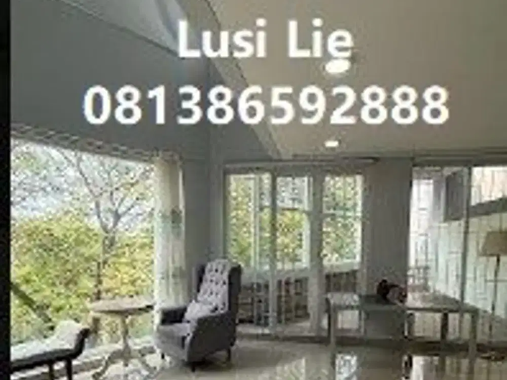 Rumah Pik 5 kamar tidur luas 600m, Furnished rapi bagus